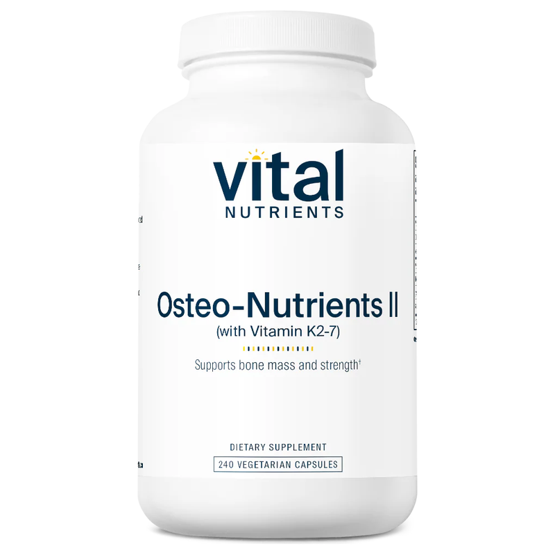 Osteo-Nutrients II (w Vit K2-7) (240 Capsules)