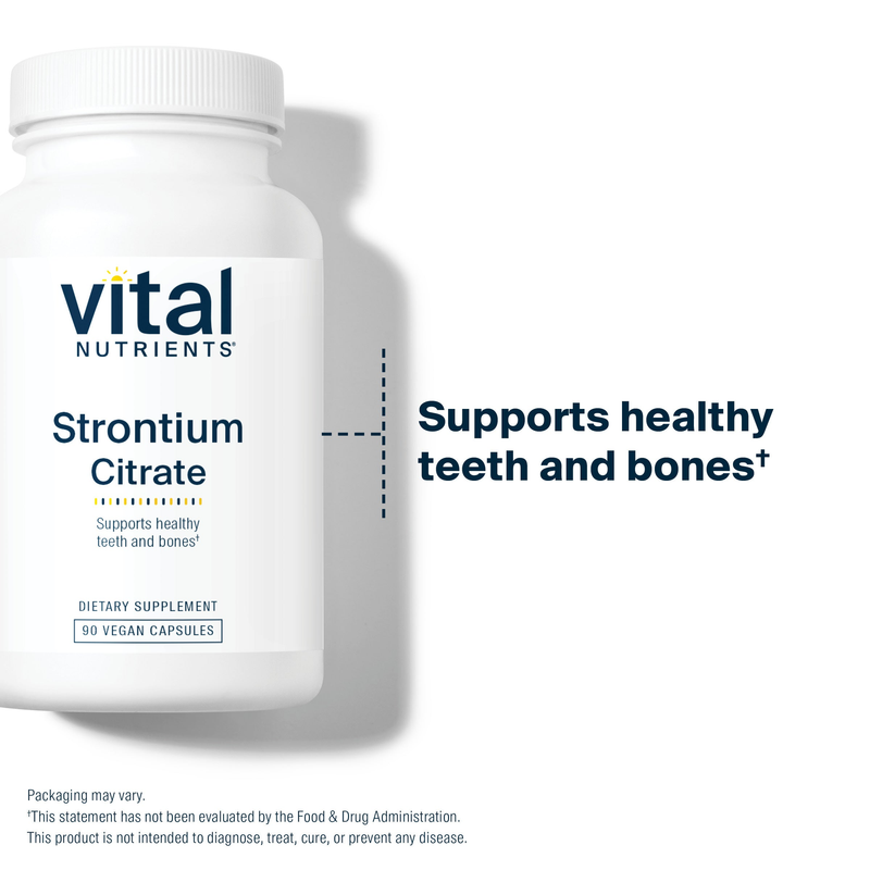 Strontium (Citrate) 227 mg (90 Capsules)