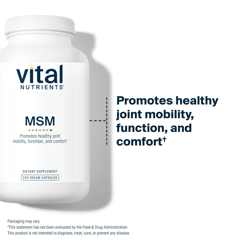 MSM 1000 mg (240 Capsules)