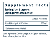 R-Lipoic Acid (60 Capsules)