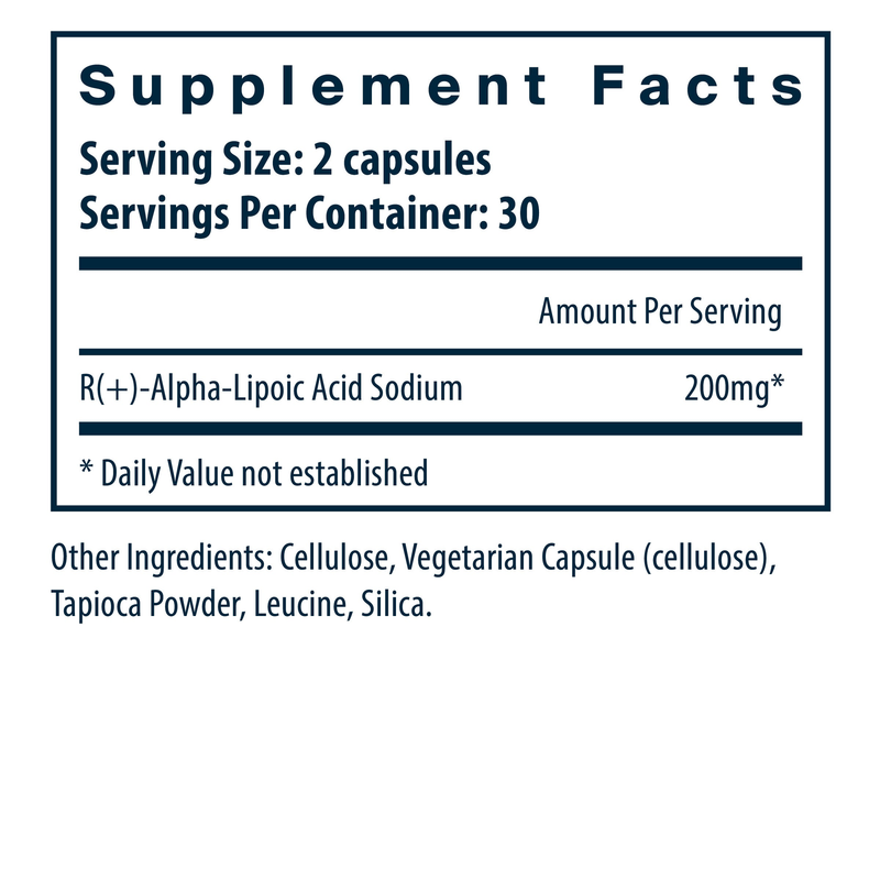 R-Lipoic Acid (60 Capsules)
