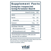 Ultra Pure Fish Oil 1400 (200 ml Liquid)