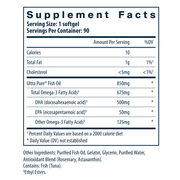 Ultra Pure Fish Oil 675 (90 Softgels)
