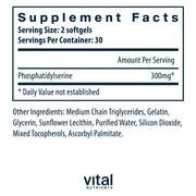 Phosphatidylserine 150 mg (60 Softgels)