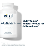Multi-Nutrients (No Iron/Iodine) (180 Capsules)