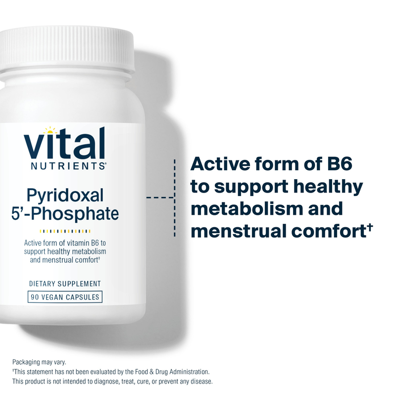 Pyridoxal-5 Phosphate 50 mg (90 Capsules)