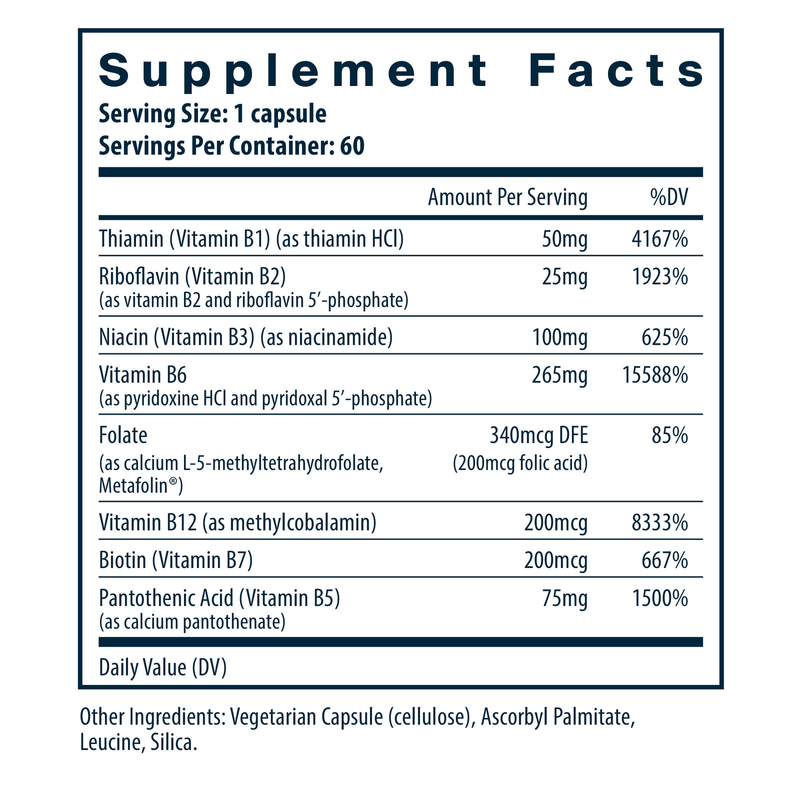 B6 + B Complex (60 Capsules)