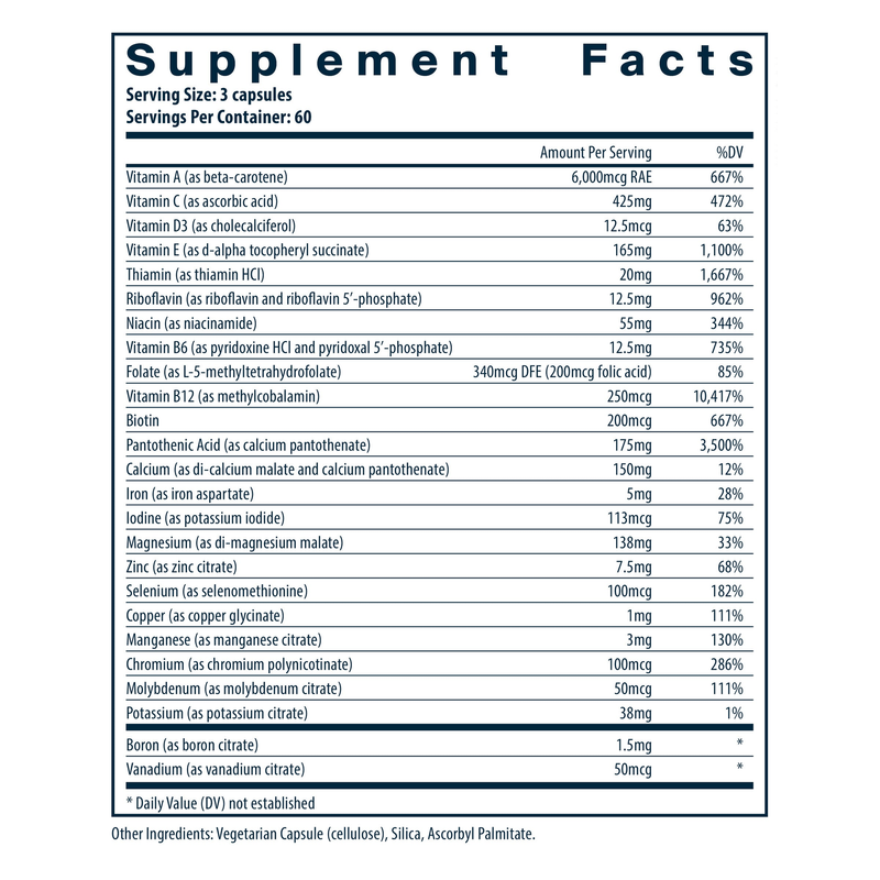 Multi-Nutrients 4 Cit/Mal (180 Capsules)