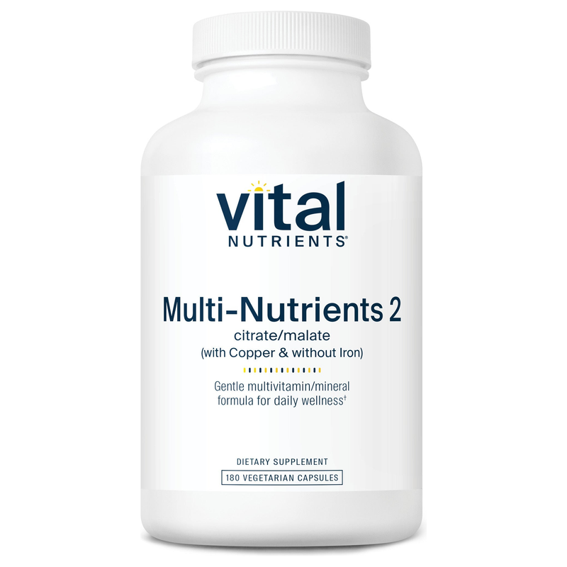 Multi-Nutrients 2 (Citrate/Malate Formula) (180 Capsules)