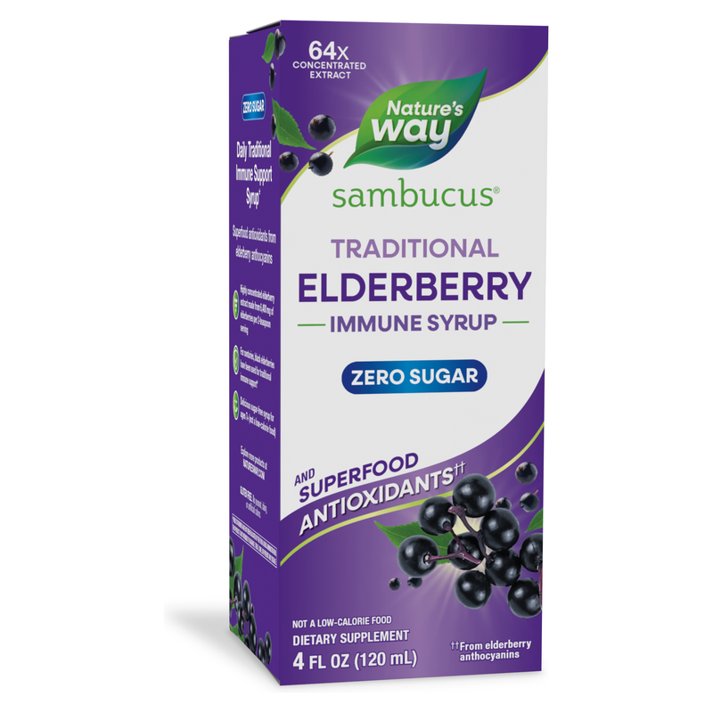 Sambucus Sugar-Free Syrup — Nature's Way