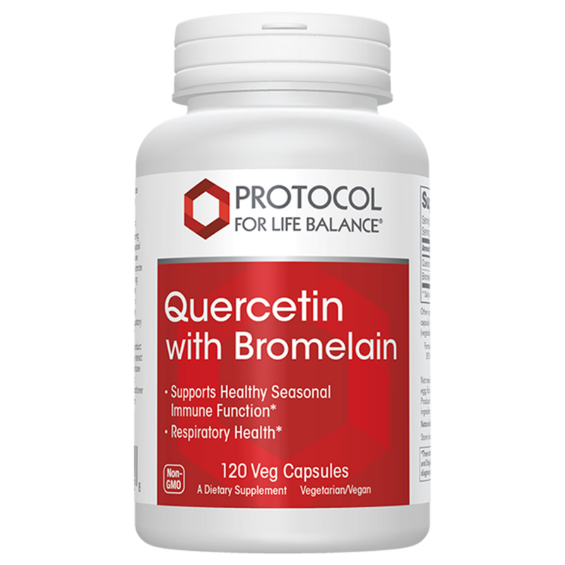 Quercetin with Bromelain (120 Capsules)