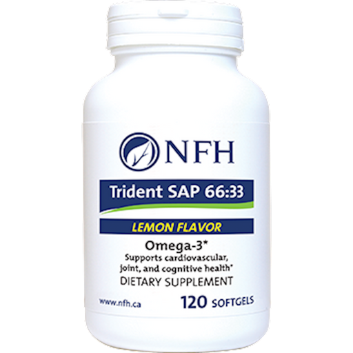 Trident SAP 66:33 (Lemon)-Vitamins & Supplements-Nutritional Fundamentals for Health (NFH)-120 Softgels-Pine Street Clinic