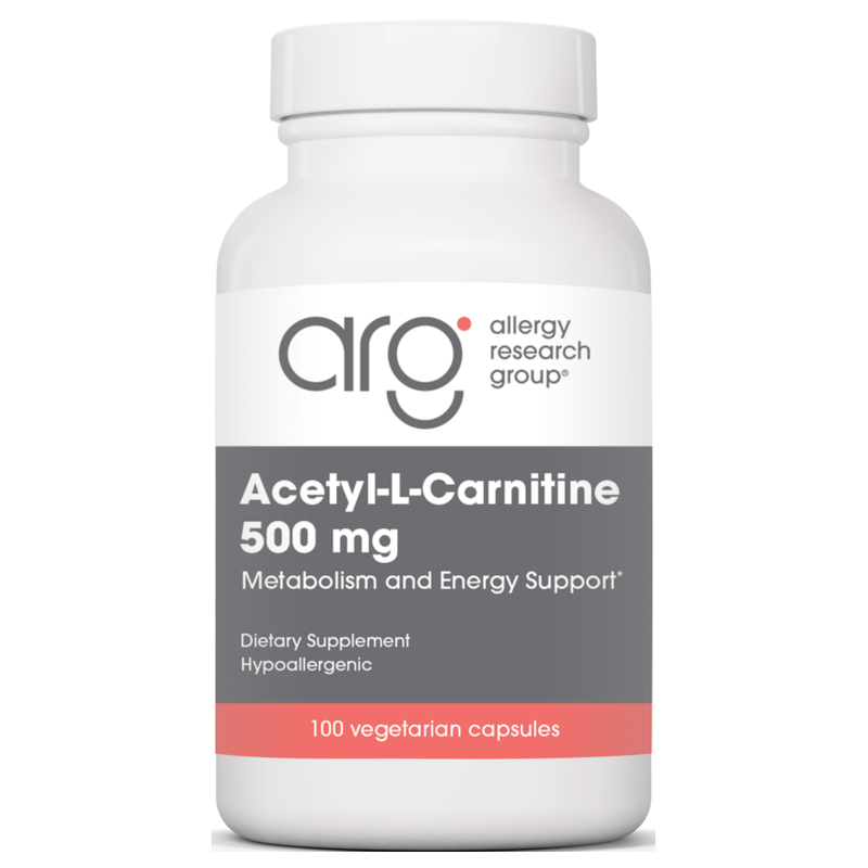 Acetyl L-Carnitine 500mg (100 Capsules)