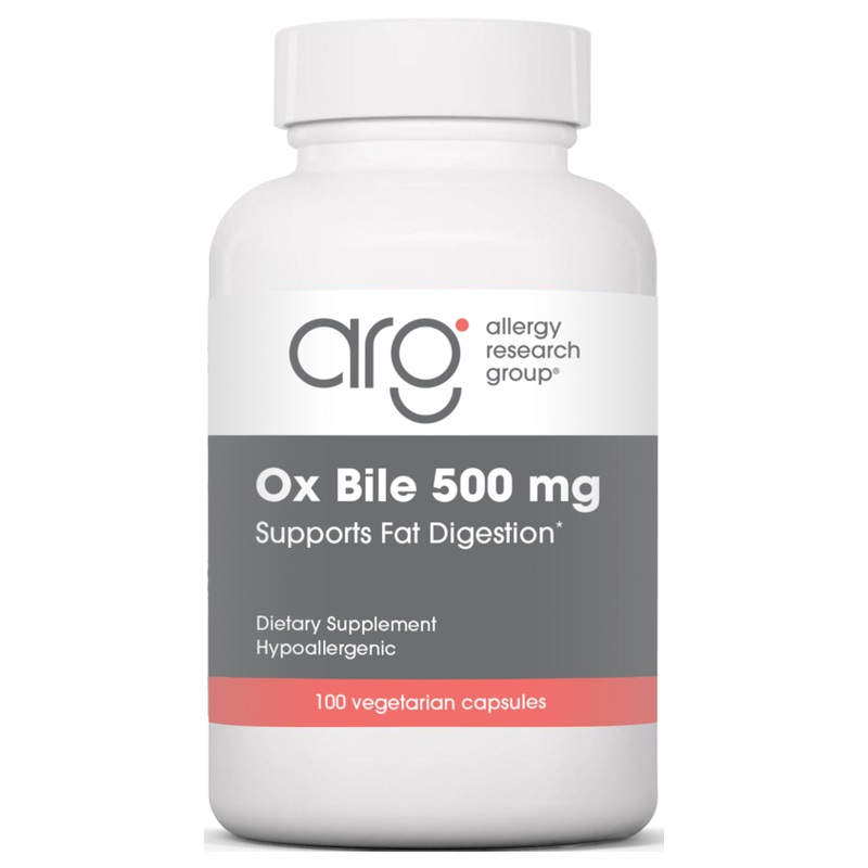 Ox Bile 500 mg Digest (100 Capsules)