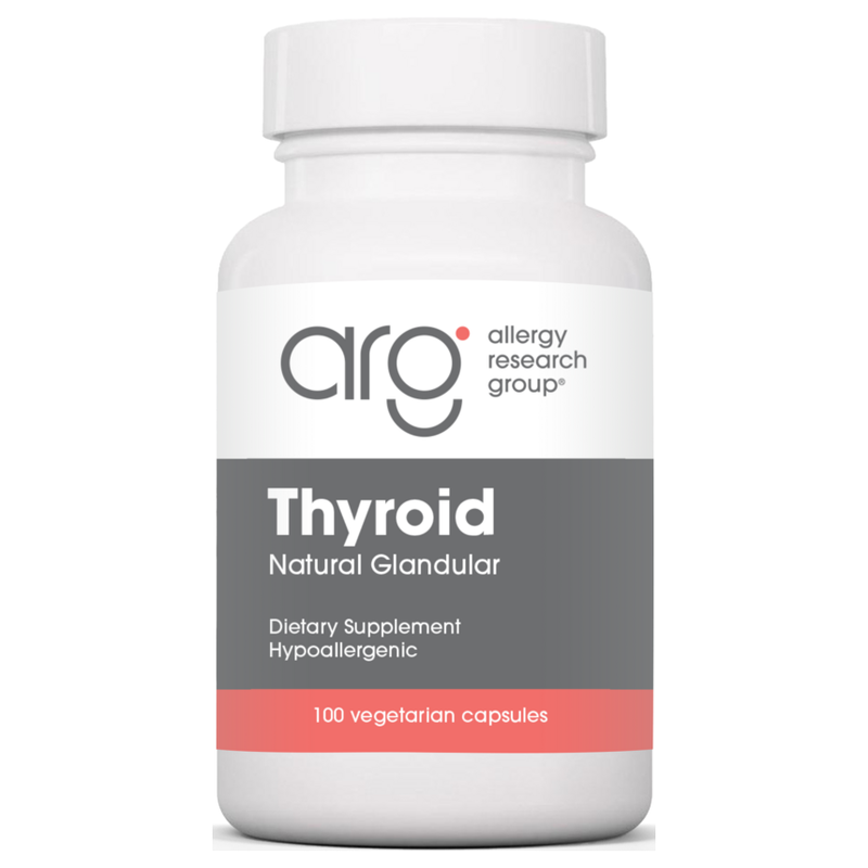 Thyroid Natural Glandular (100 Capsules)