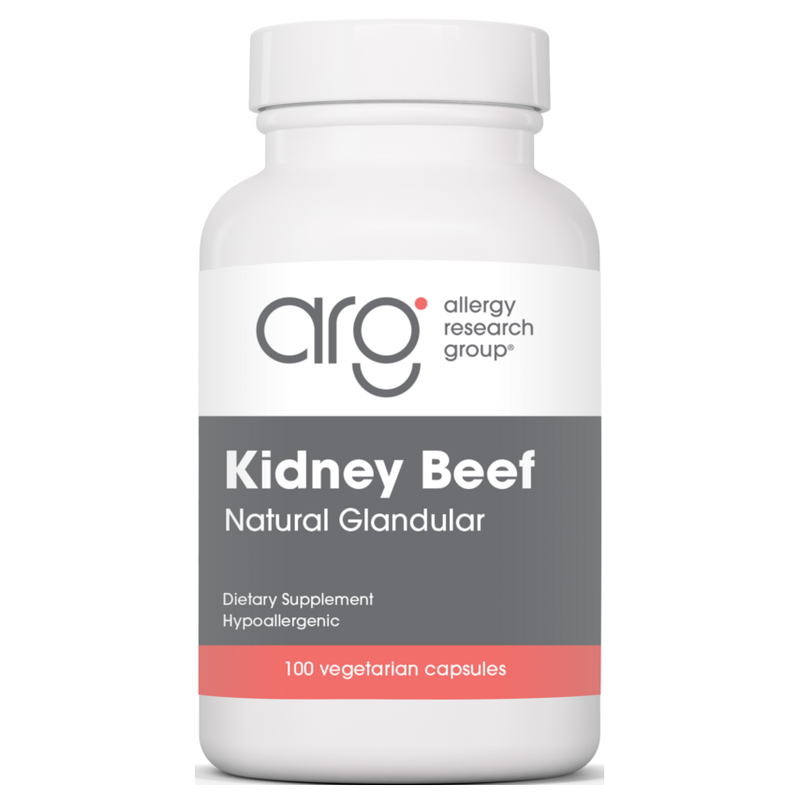 Kidney Beef Natural Glandular (100 Capsules)
