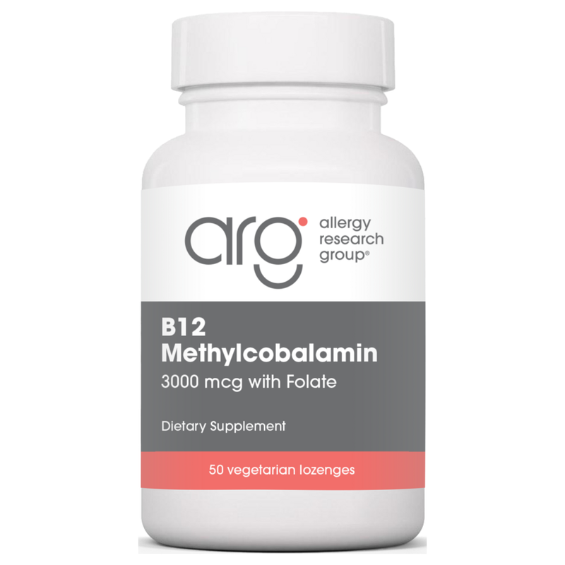B12 Methylcobalamin 3,000mcg (50 Lozenges)