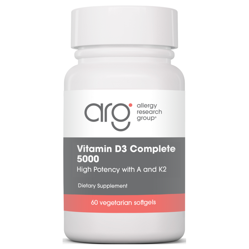 Vitamin D3 Complete 5000 High Potency with A and K2