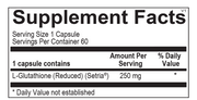 L-Glutathione (60 Capsules)