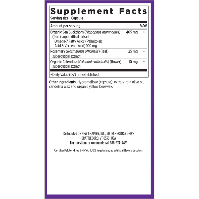 Omega 7: Sea Buckthorn Blend (60 Capsules)