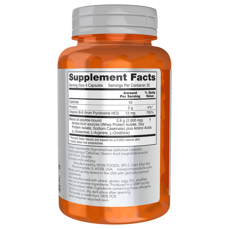 Amino Complete (120 Capsules) - right view