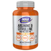 Arginine 500mg Citrulline 250mg (120 Capsules)