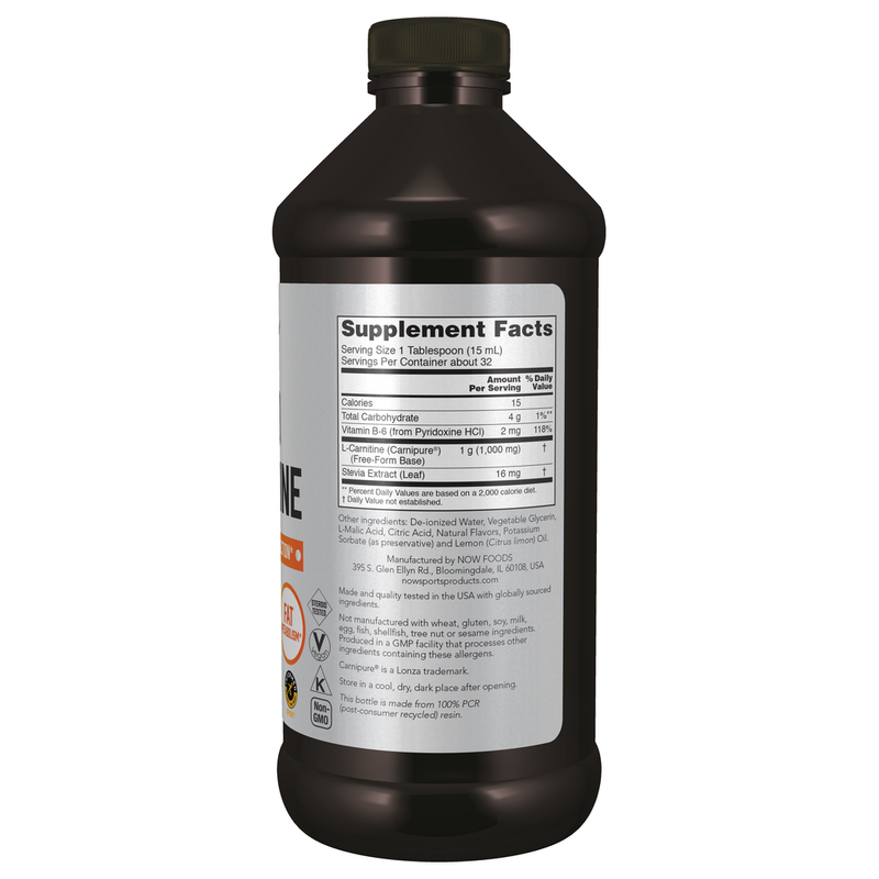 Liquid Carnitine 1000 mg (16 Fl Oz) - right view