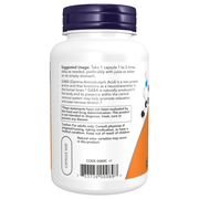 GABA 750mg (100 Capsules) - label information