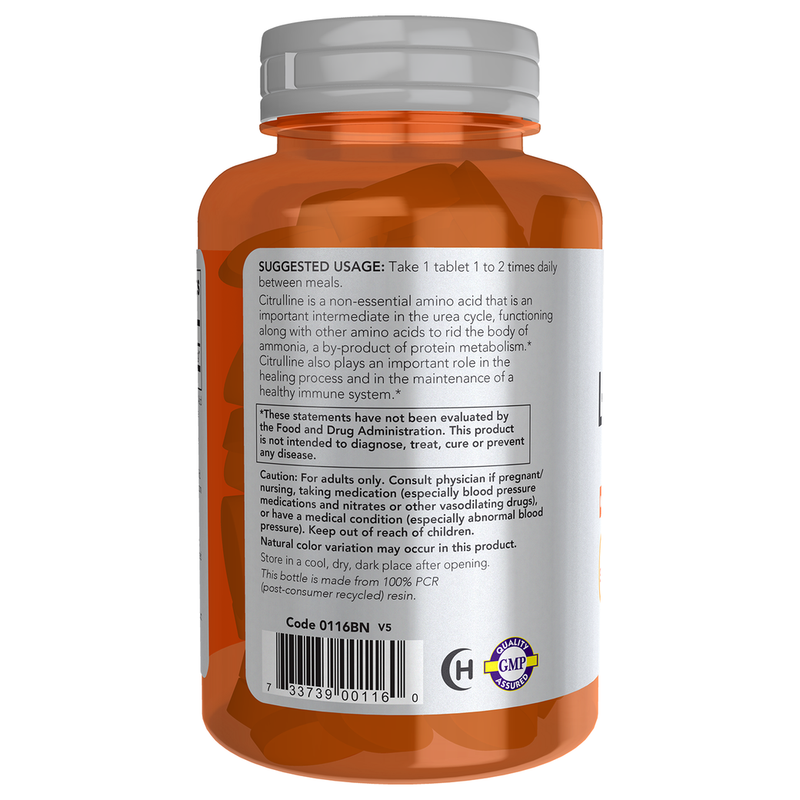 L-Citrulline ES (120 Tablets) - left view