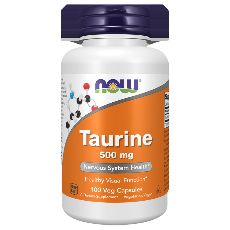 Taurine 500mg (100 Capsules)