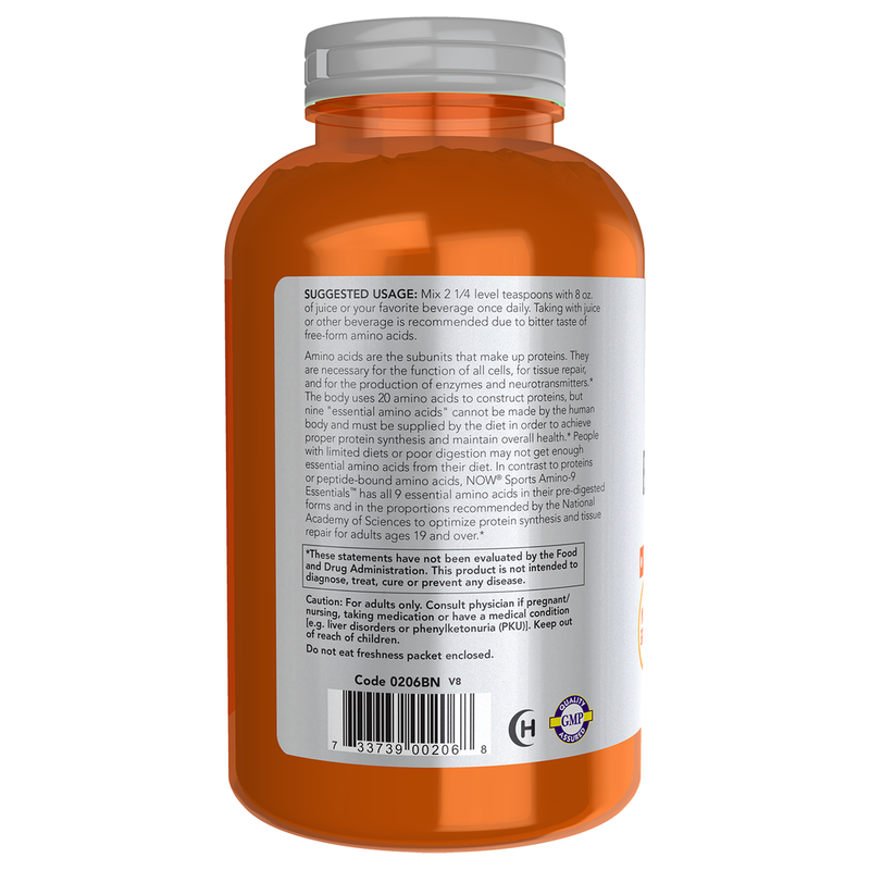 Amino-9 Essentials™ Powder (330 g) - left view