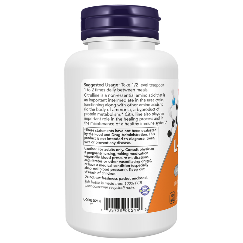 L-Citrulline Powder (113 g) - left view