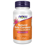 Natural Beta Carotene 25,000IU (90 Softgels)