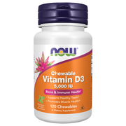 Vitamin D-3 5000IU Chewable (120 Chewables)