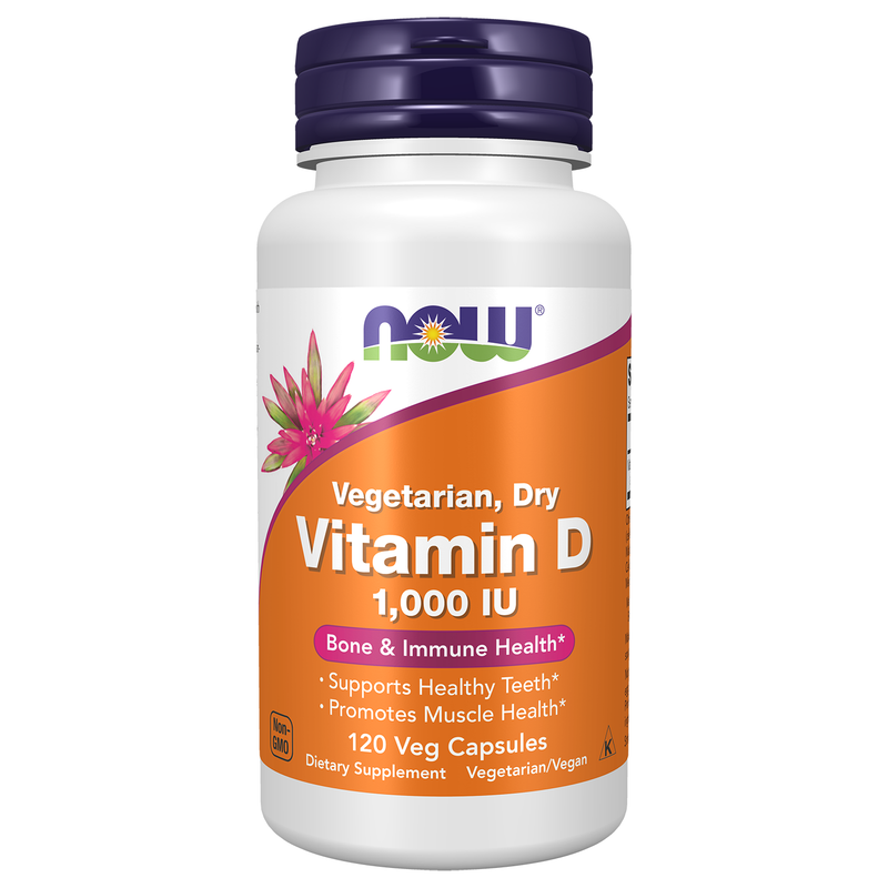 Vitamin D 1000IU (120 Capsules)