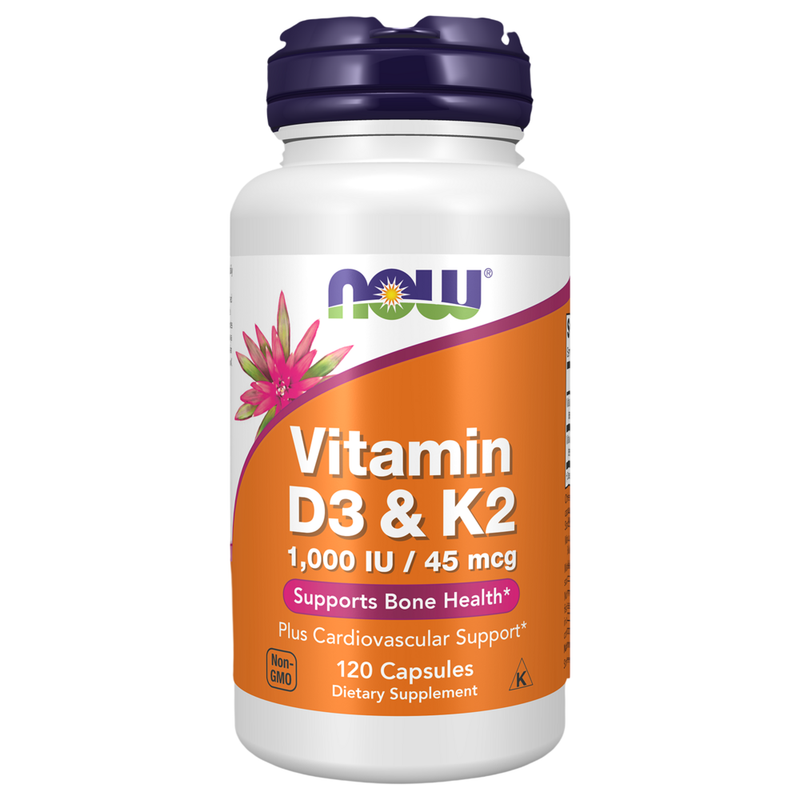 Vitamin D-3 & K-2 (120 Capsules)