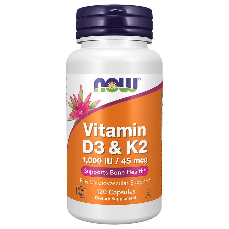 Vitamin D-3 & K-2 (120 Capsules)