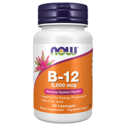 Vitamin B-12 5000mcg (60 Lozenges)