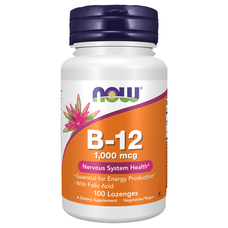 Vitamin B-12 (1000mcg) w/Folic Acid Chewable