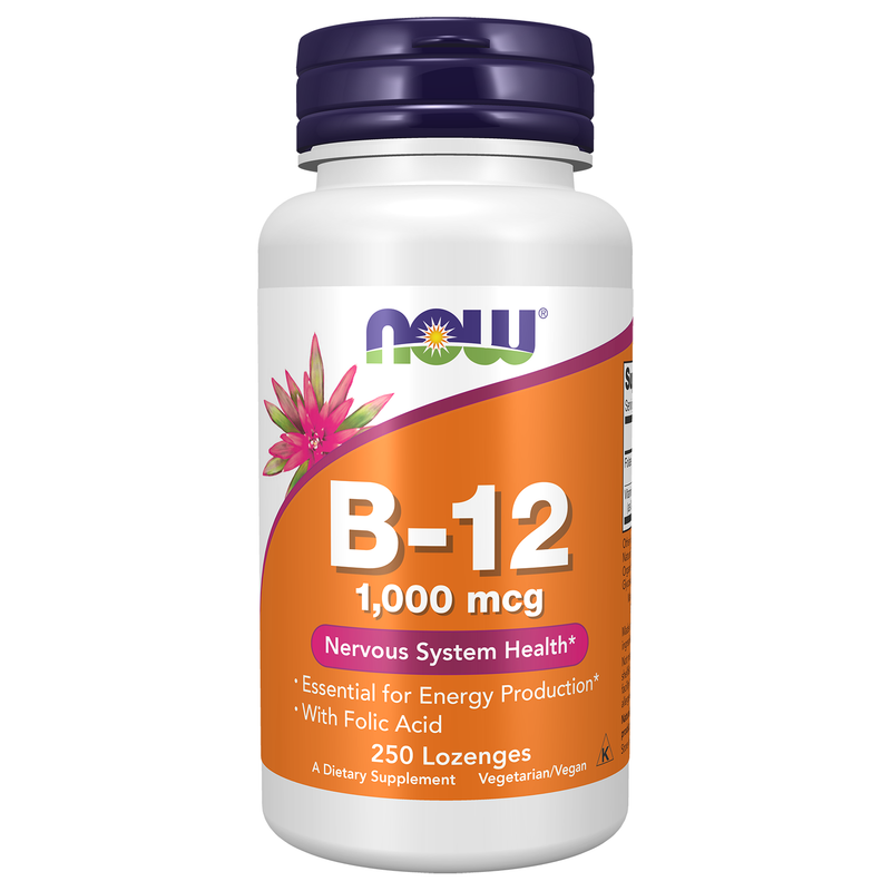 Vitamin B-12 (1000mcg) w/Folic Acid Chewable