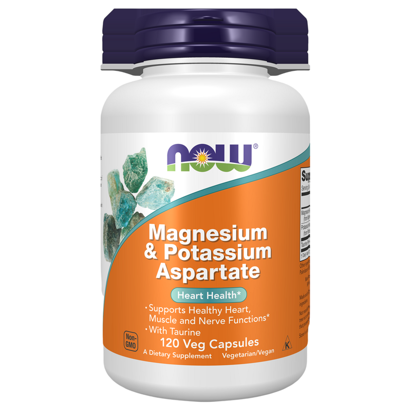 Magnesium & Potassium Aspartate (120 Capsules)