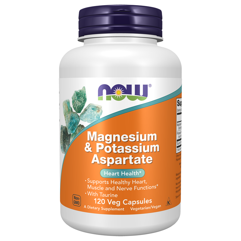 Magnesium & Potassium Aspartate (120 Capsules)