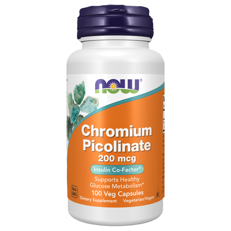Chromium Picolinate 200mcg (100 Capsules)