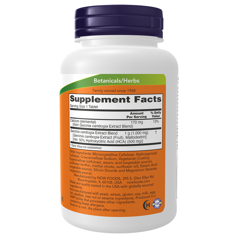 Garcinia Cambogia 1000mg (120 Tablets) - right view