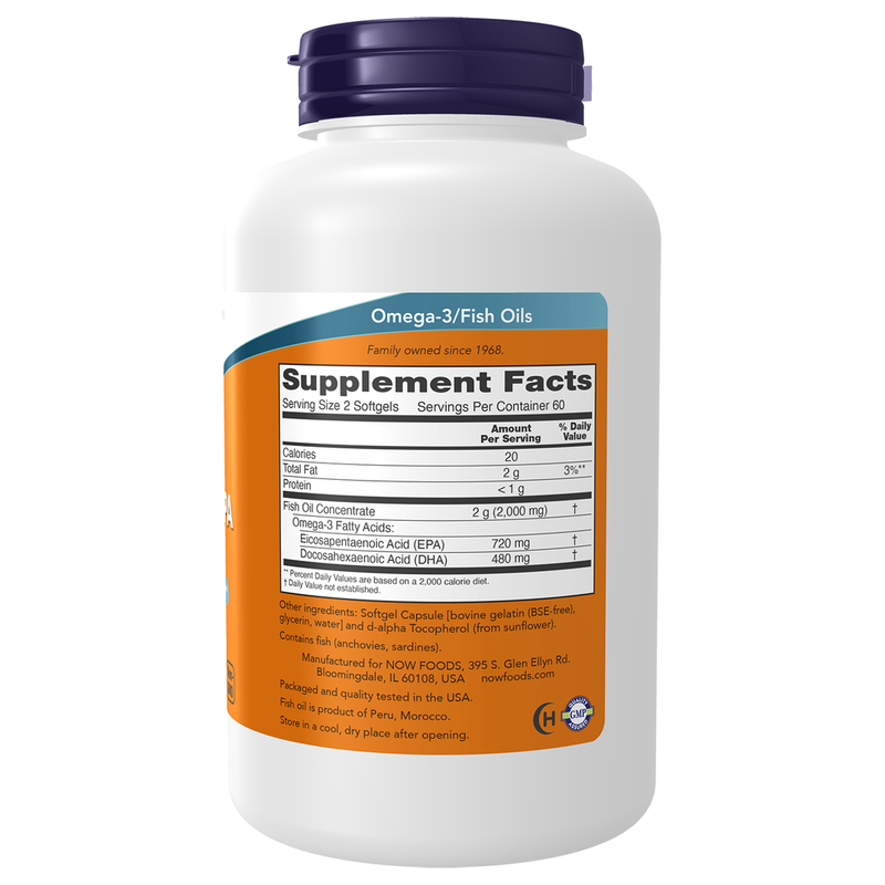 Super Omega EPA (120 Softgels) - right view