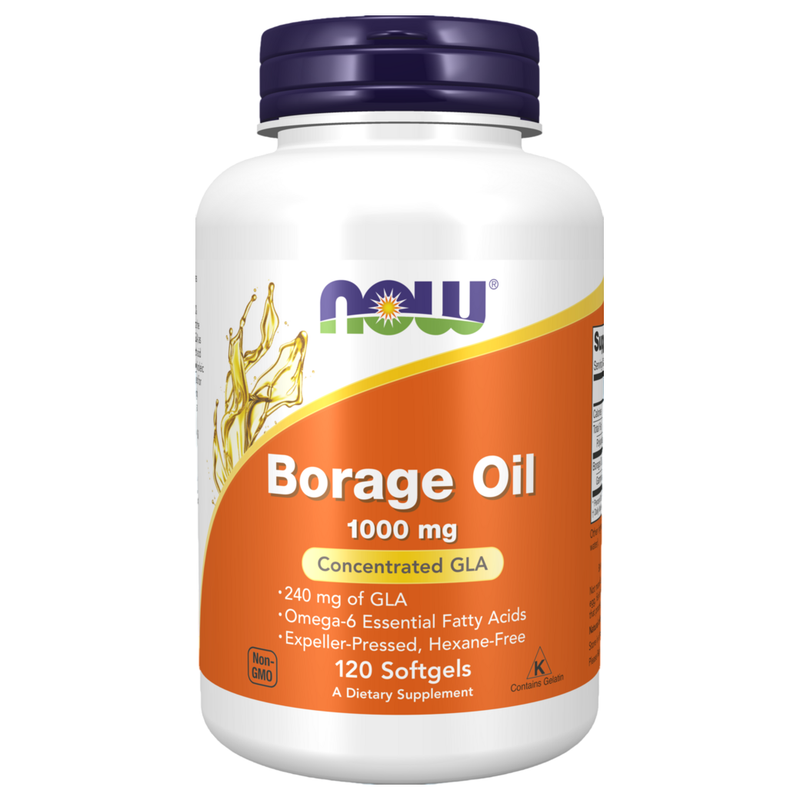 Borage Oil 1000mg (120 Softgels)