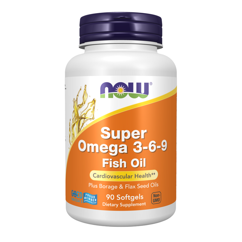 Super Omega 3-6-9 1200mg (90 Softgels)