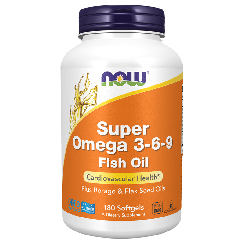 Super Omega 3-6-9 1200mg (180 Softgels)