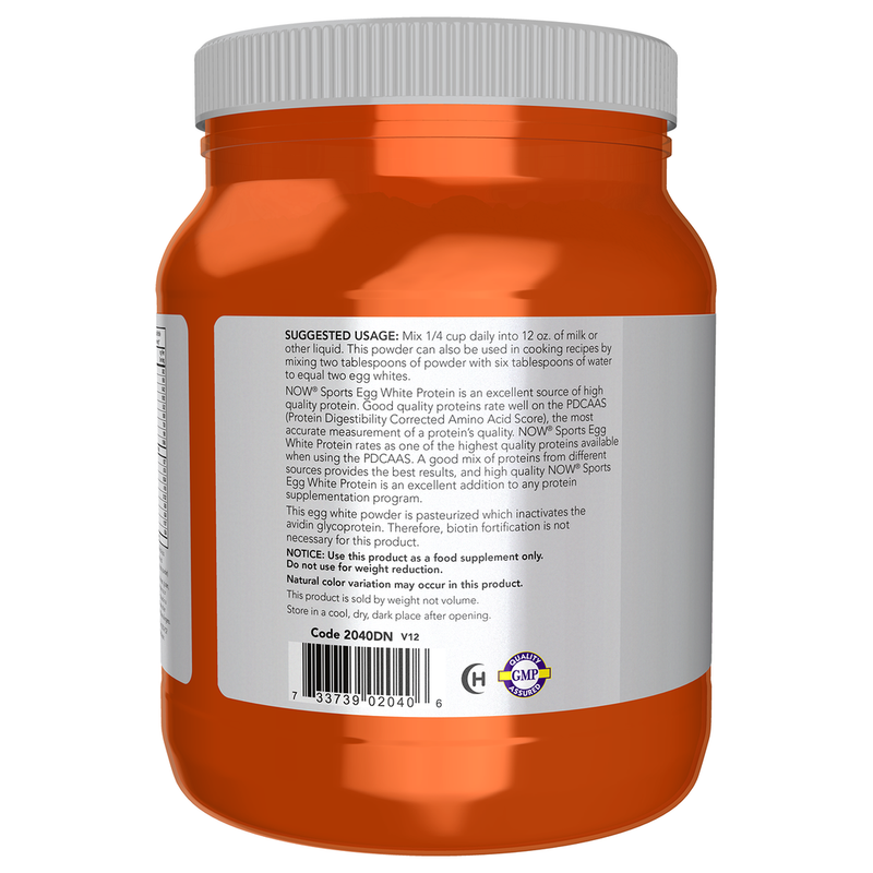 Eggwhite Protein (1.2 Pounds) - left view