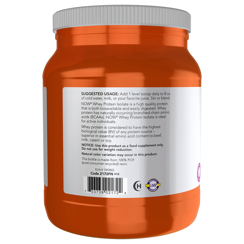 Whey Protein Isolate Pure (544 g) - left view